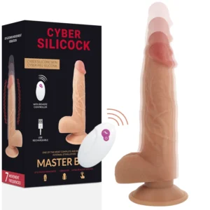 CYBER SILICONE Ben Intimate Device Remote Control 23.9 cm USB Rechargeable