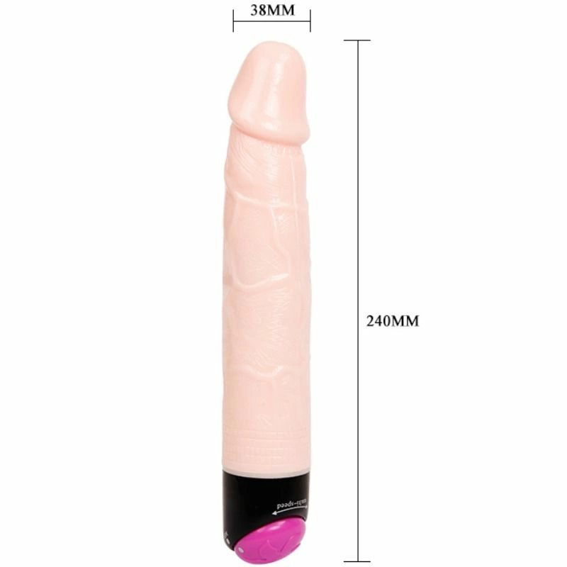Baile Colorful Intimate Vibration & Rotation Device 24 cm PVC Multi-Speed