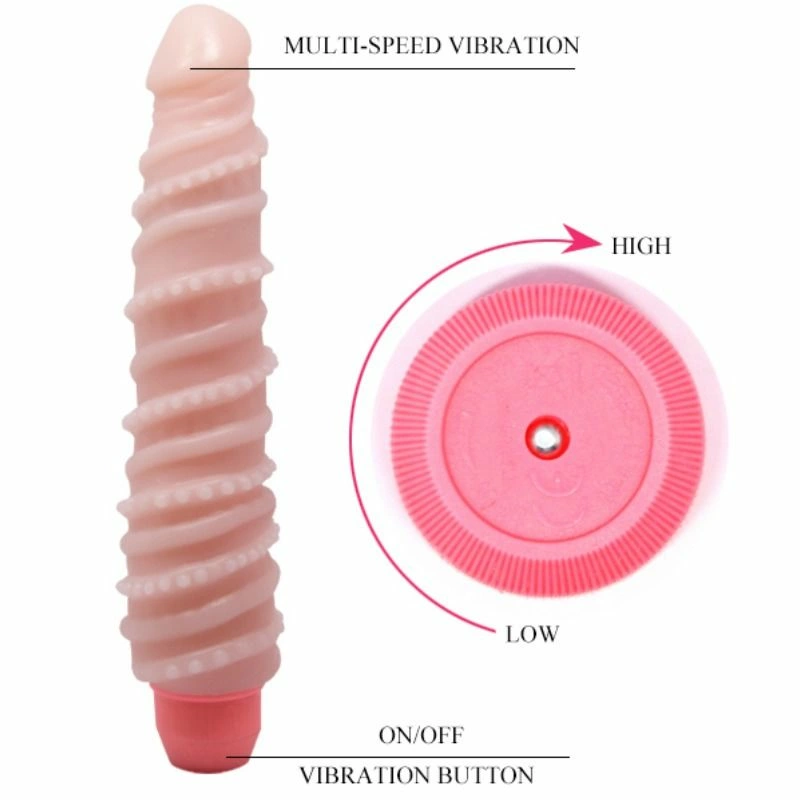 Baile Flexi Vibe Spiral Flexible Model 19.5 cm Multi-Speed Vibrator