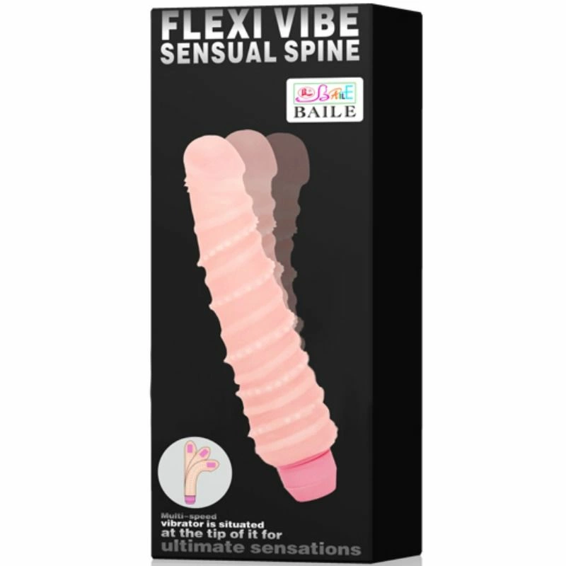 Baile Flexi Vibe Spiral Flexible Model 19.5 cm Multi-Speed Vibrator