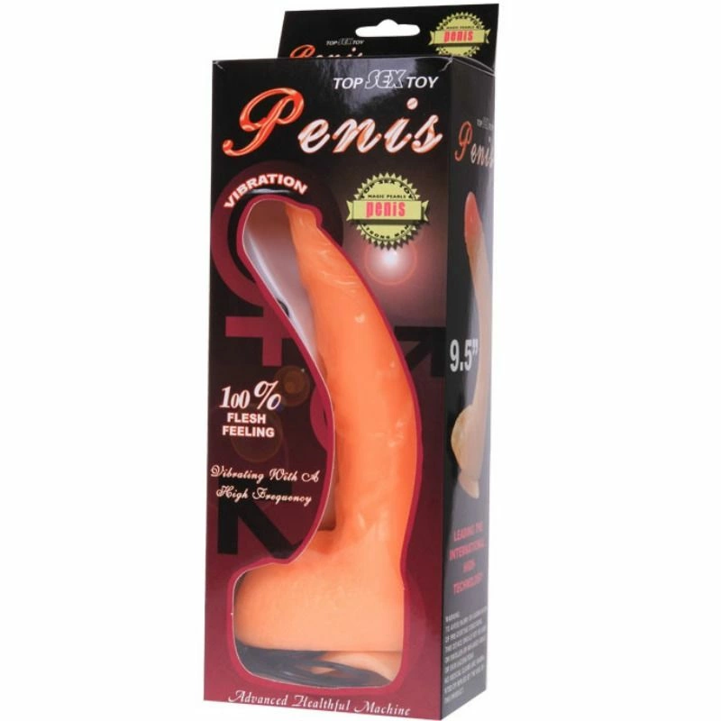 Baile Vibrating Intimate Machine with Remote & Suction Cup, Skin Tone, 22 cm