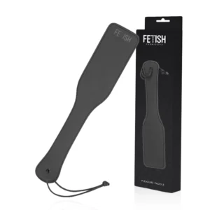 Fetish Submissive Vegan Leather Riding Crop 32.5cm Durable Black