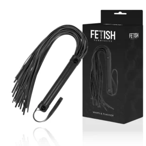 Fetišas Paklusnus Vegan Odinis Riding Crop 28cm - Patvari neopreno rankena