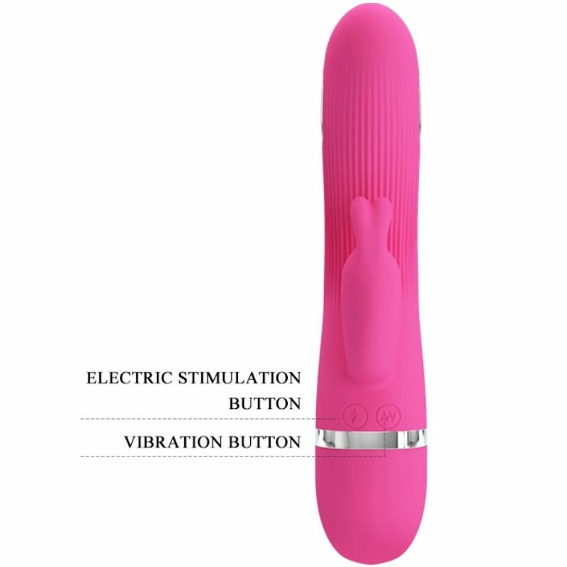 Pretty Love Flirtation Ingram Silikoninis intymus prietaisas su elektrostimuliacija