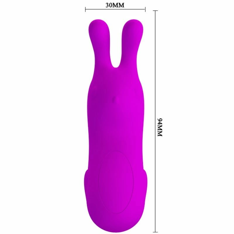 Pretty Love Smart Rechargeable Finger Device with Dual Stimulating Ears
