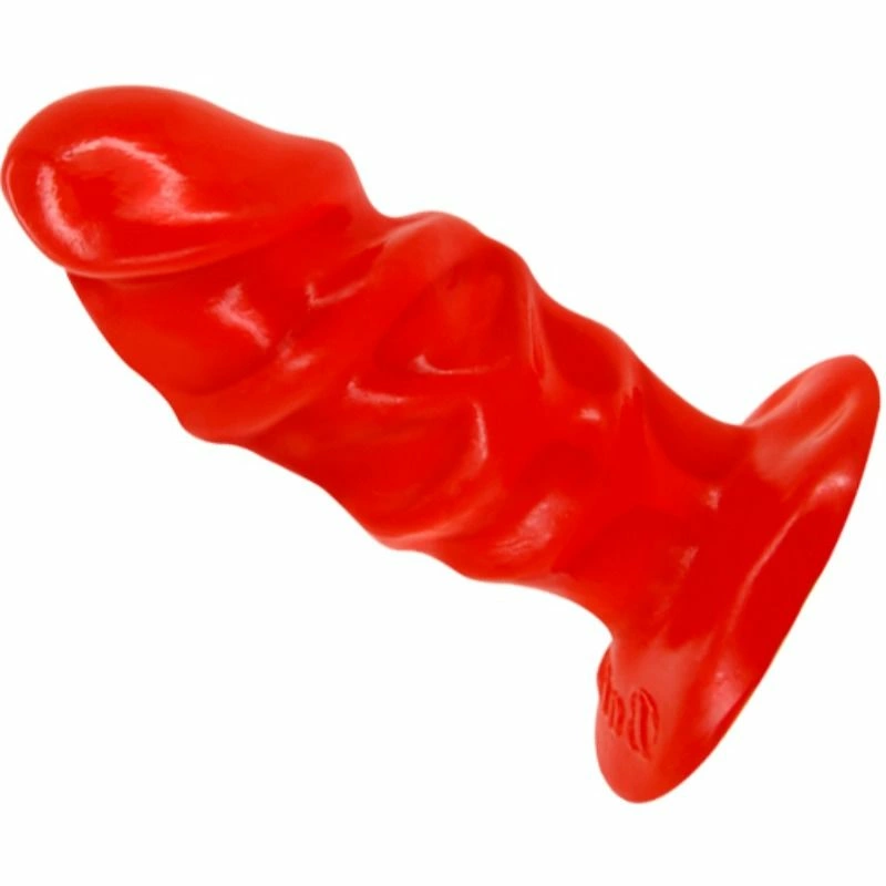 „Baile Unisex Plug Model Red Suction Cup“ Lankstus anatominis dizainas