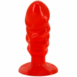„Baile Unisex Plug Model Red Suction Cup“ Lankstus anatominis dizainas