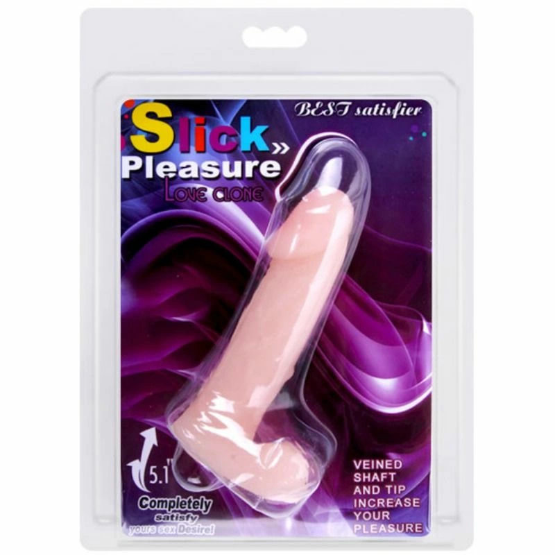 Baile Slick Pleasure Flexible Intimate Massager TPR Unisex Mini 13 cm