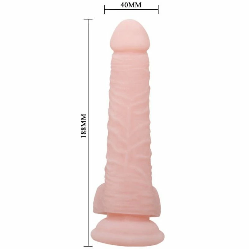 Baile Super Realistic Intimate Model 18.8 cm with Suction Base TPR