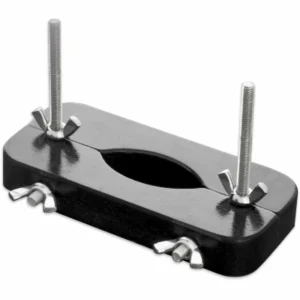 METAL HARD Adjustable Wooden Restraint Device Black 10.4x13.8cm