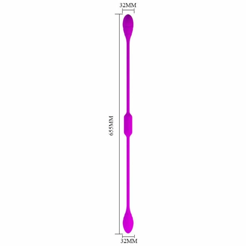 Pretty Love Dream Lovers Flexible Unisex Dual-Motor Vibrating Whip 12 Modes