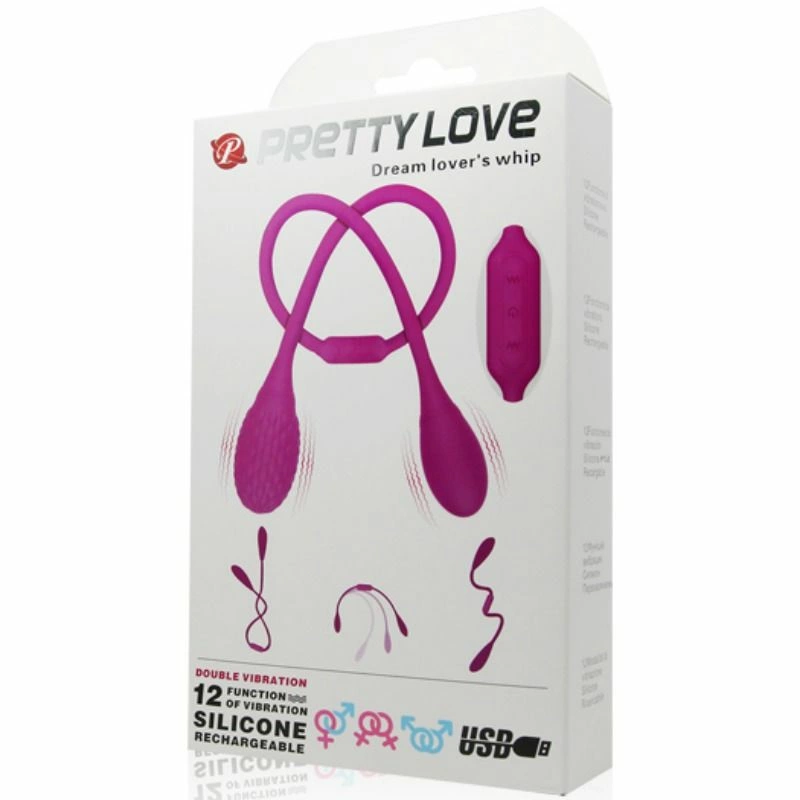 Pretty Love Dream Lovers Whip 2 Flexible Unisex Intimate Device 12 Modes
