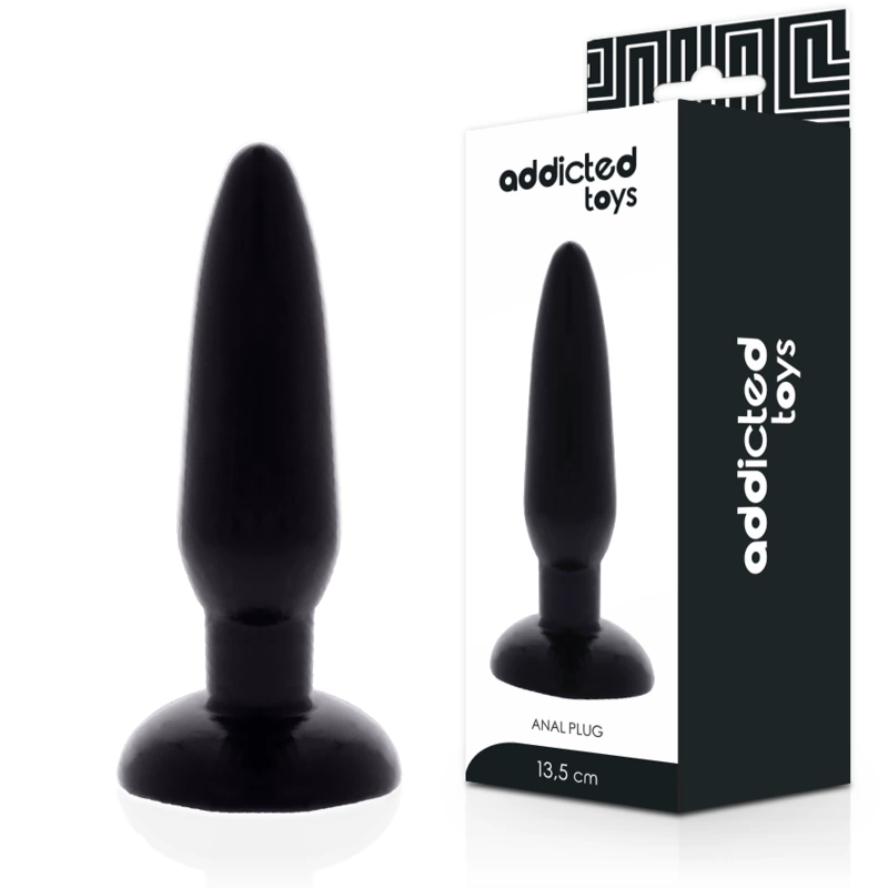 Addicted Toys TPR Intimate Plug 13,5 cm - lankstus ir hipoalergiškas