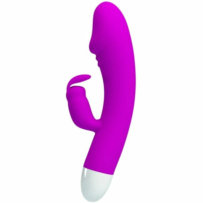 Pretty Love Smart Will Silicone Vibrator 30 Modes Rechargeable Pink