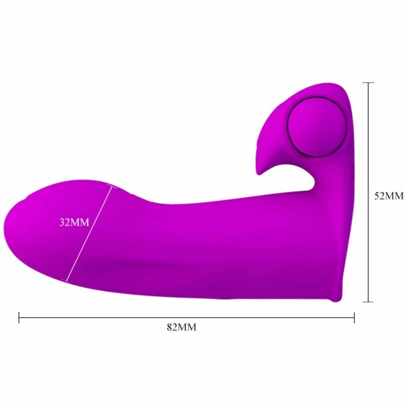Pretty Love Maxwell Compact Finger Vibrator with Powerful Vibration System
