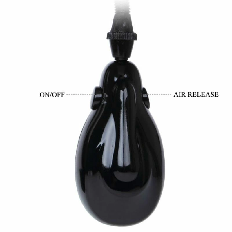 Pretty Love Alexander Automatic Vacuum System with Pressure Gauge Black