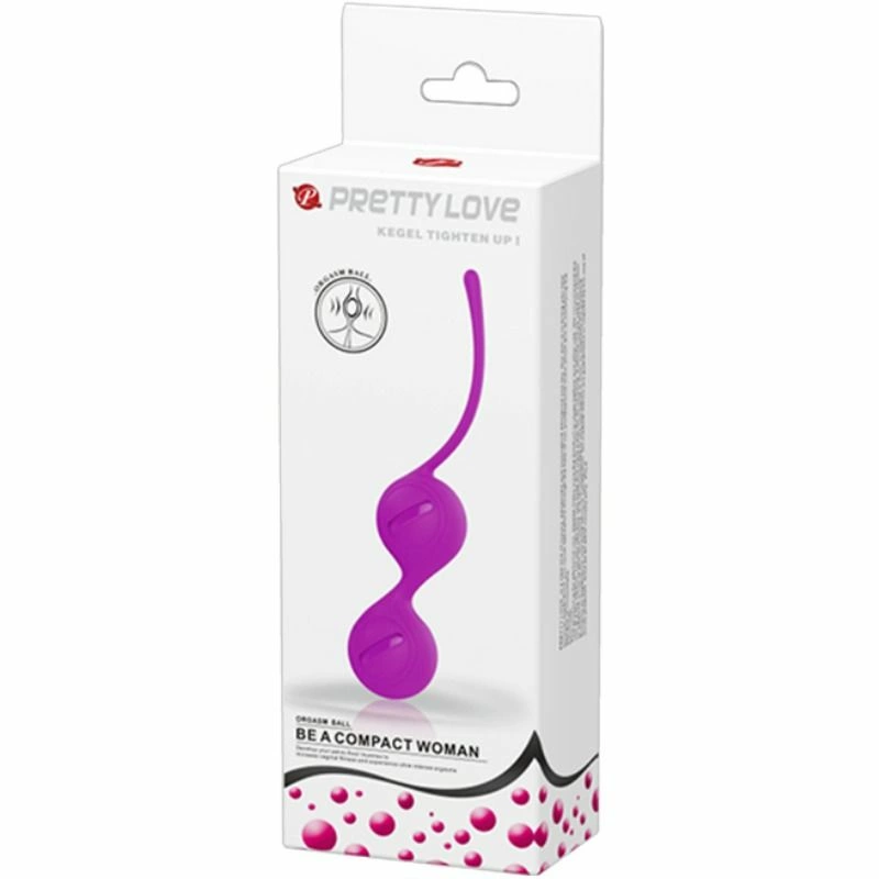 Pretty Love Tighten Up I Lilac Silicone Kegel Exercise Balls Set
