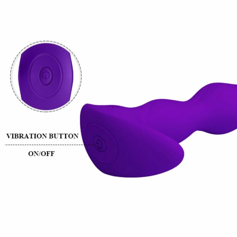Pretty Love Anal Massager 12 Vibration Modes Lilac USB Rechargeable