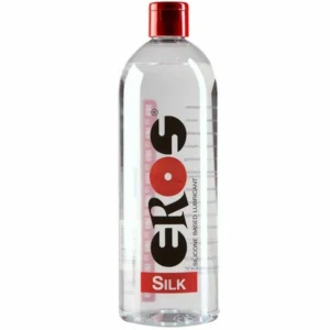 EROS Silk Silicone-Based Lubricant 1000ml - Long-Lasting Medical Formula