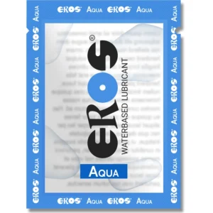 EROS Aqua Water-Based Lubricant 4 ml - Dermatologically Tested, Odourless