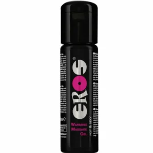 EROS Warming Massage Gel 100ml - Ginger, Water-Based, Easy Clean
