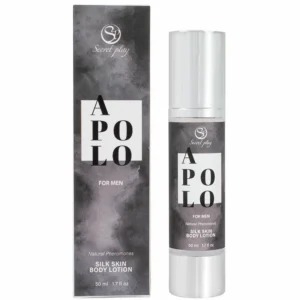 Secret Play Apolo Silk Skin Lotion for Men 50ml - Woody Scent, Hydrating