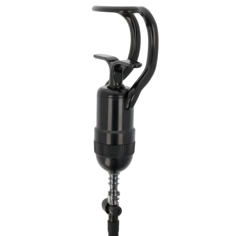 Pump Addicted RX5 Black Vacuum Enhancement System 23cm ABS Silicone