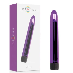 INTENSE VITO Lilac Medium Vibrating Massager 17cm ABS