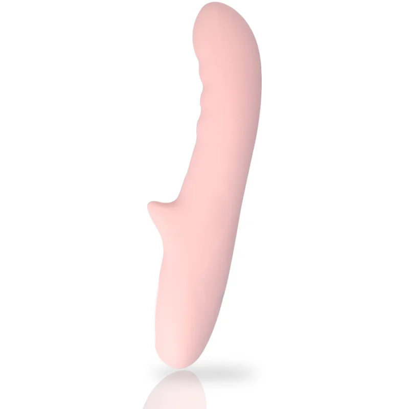 MIA Pisa Pink Vibrating Device - Dual Motor, 10 Modes, Silicone, 20.7 cm