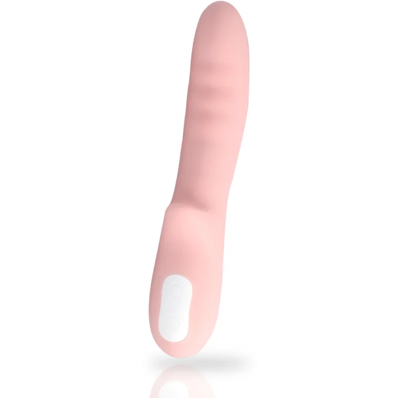 MIA Pisa Pink Vibrating Device - Dual Motor, 10 Modes, Silicone, 20.7 cm