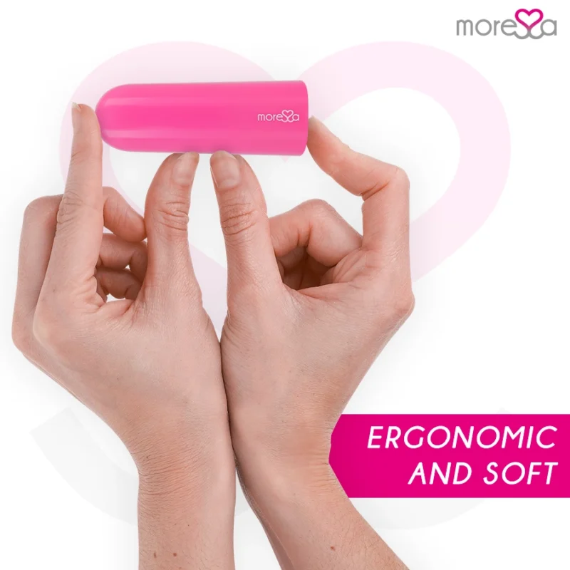 Moressa Nix Remote Control Vibrating Device Pink - Compact, Waterproof, 7 Modes