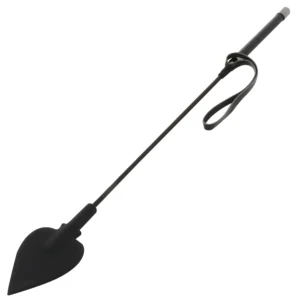 Darkness Silicone Riding Crop Black 60cm - Flexible Precision Model