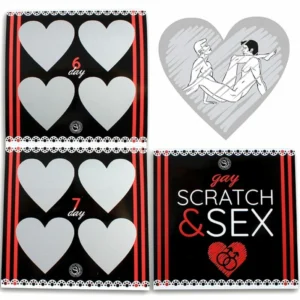 Secret Play Scratch & Fun Game for Couples LGBTQ+ Multilingual Edition