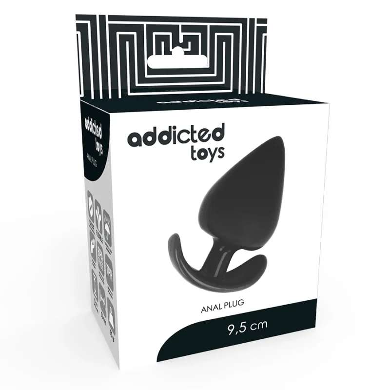 Addicted Toys Silikoninio kūgio modelis 9,5 cm - Lankstus intymus aksesuaras