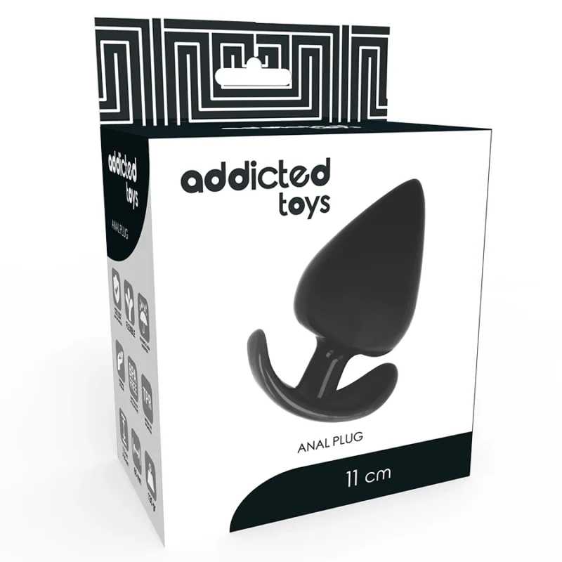 Addicted Toys Silikoninis kūgio modelis 11 cm - Lankstus ergonomiškas kištukas