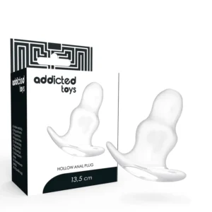 Addicted Toys Large Transparent Anal Dilator 13.5cm TPE System