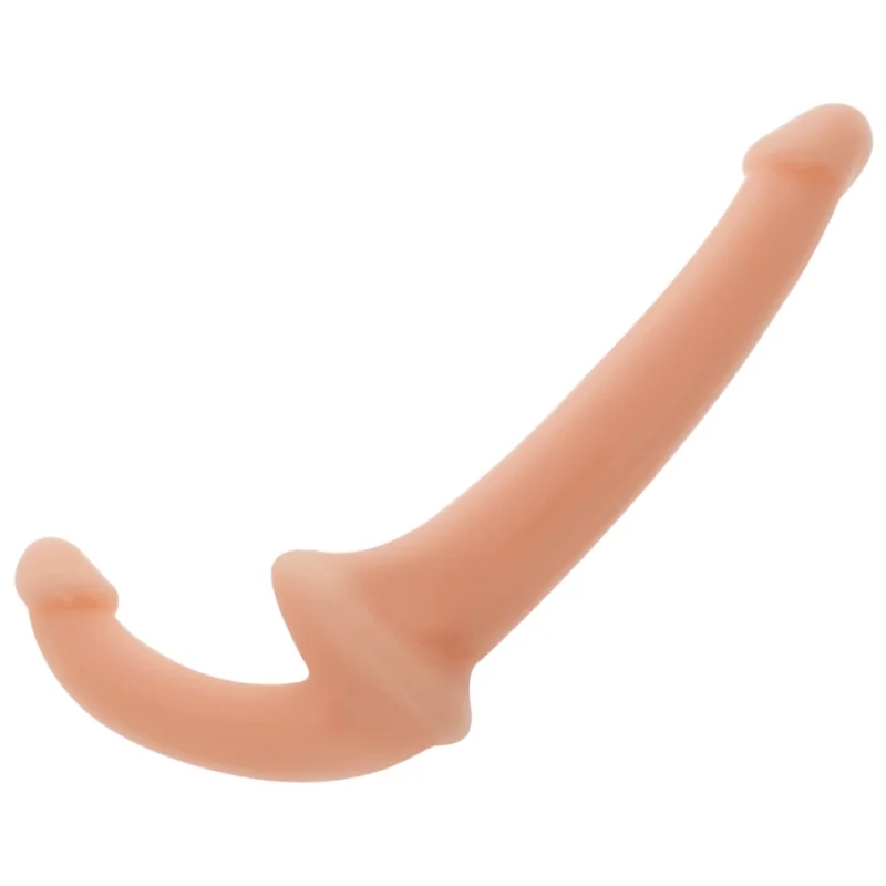 Addicted Toys Dual-Ended Strapless Silicone Intimate Machine 26 cm Black