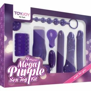 TOYJOY Just For You Mega Purple 9-Piece Intimate Set with Remote Egg