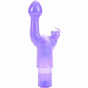 CalExotics The Original Bunny Kiss Purple Multi-Speed Flexible Massager