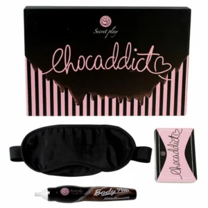 Secret Play ChocAddict Couples Game with Chocolate Body Pen FR/PT