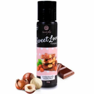 SecretPlay Sweet Love Edible Gel Chocolate & Hazelnut 60ml Airless