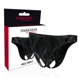 Darkness Unisex Bodysafe Open Design Panties One Size Black