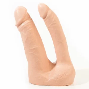 PINK ROOM Arthus Dual-Ended Model, Flesh Color, 17/15.5 cm, Suction Cup