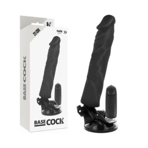 BASECOCK Remote-Controlled Flexible Model Black 21cm x 4cm TPE