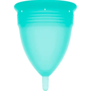 Stercup Aquamarine Menstrual Cup S - FDA Silicone, 15ml Capacity