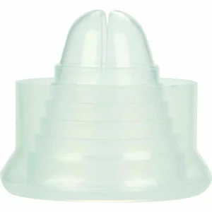 CalExotics Universal Silicone Pump Sleeve Clear, 8 cm Diameter, Flexible Fit