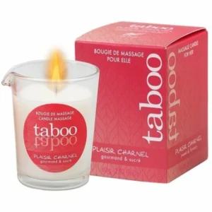 RUF Taboo Massage Candle for Her Cocoa Flower Aroma 60g Premium Oils