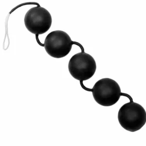 CalExotics Power Balls Black - Silicone Pelvic Floor Trainer, 5 Balls