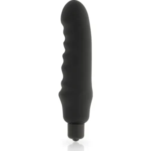 Dolce Vita Genius Black Silicone Intimate Massager 7 Modes 150mm