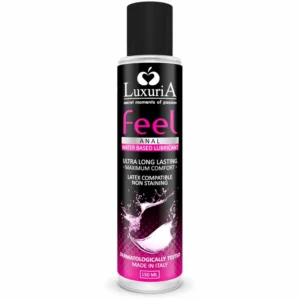 Intimateline Luxuria Feel Anal Water-Based Lubricant 150ml - Gentle Formula